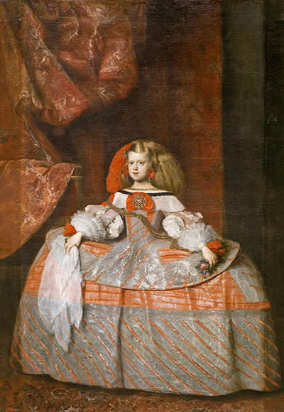 Infanta Margarita Teresa in a Pink Dress Diego Velazquez